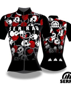 Maglia Trittico del Serra "ROSES AND SKULLS"