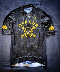 Maglia novità '25 "DANGER" (NERO GIALLA, GIALLO NERA, AZZURRA)